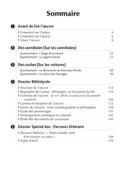 BiblioLycée - Des cannibales / Des coches, Montaigne