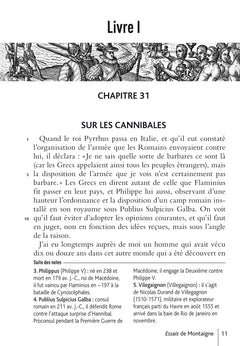 BiblioLycée - Des cannibales / Des coches, Montaigne