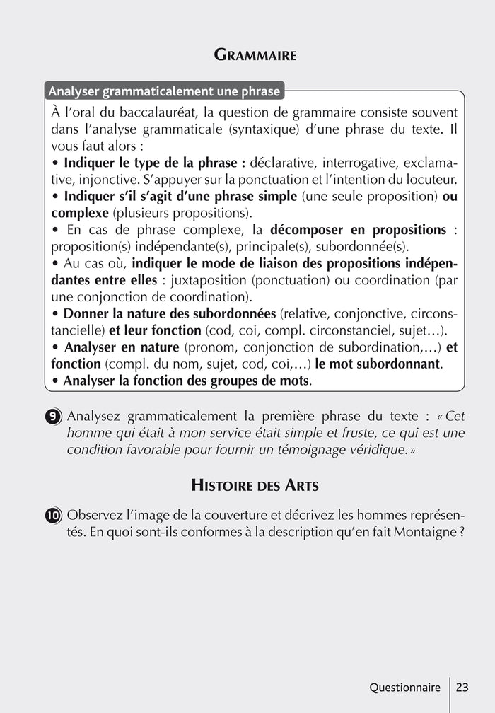 BiblioLycée - Des cannibales / Des coches, Montaigne