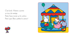 Petit Lapin Blanc passe une bonne semaine