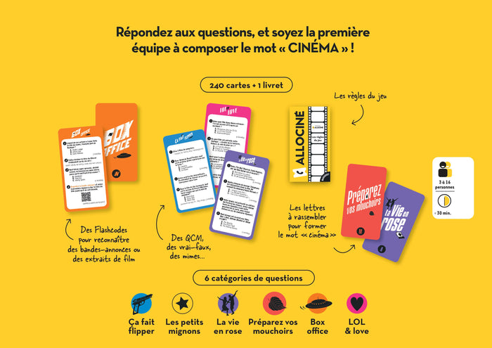 La boîte à quiz Allociné