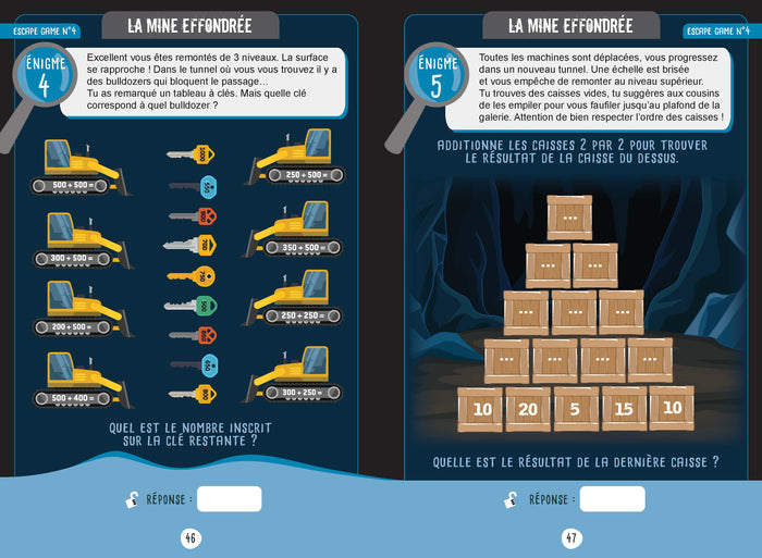 Escape game des petits génies CE1-CE2