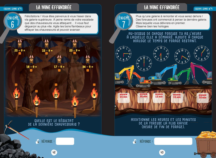 Escape game des petits génies CE1-CE2