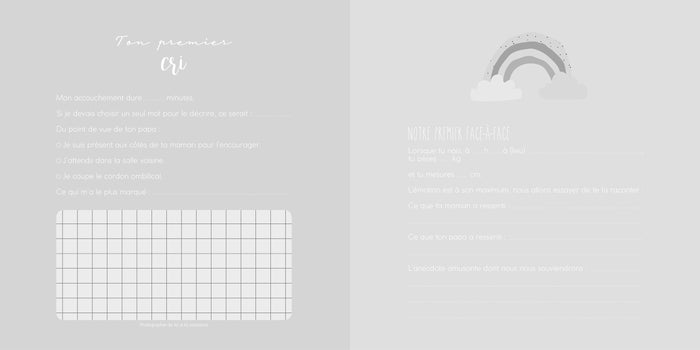 Mon livre de bébé Mimi'lou