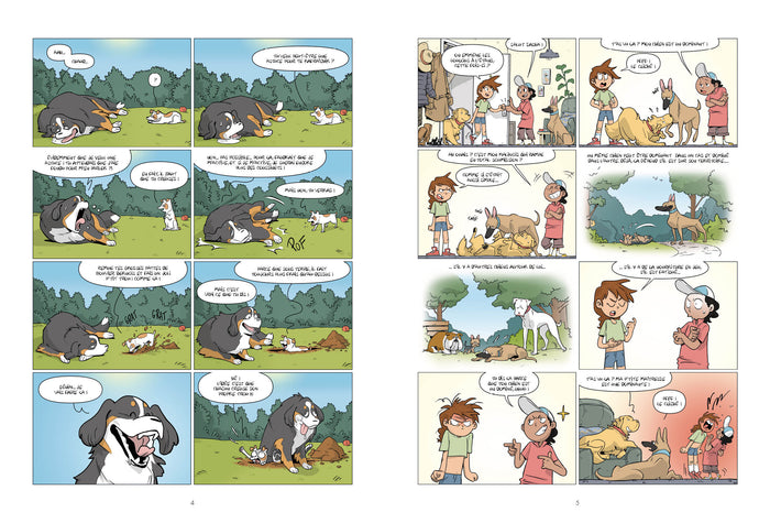 Les chiens en BD