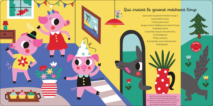 Mes plus belles comptines du loup