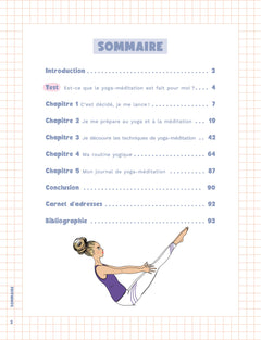 Mon cahier Yoga méditation