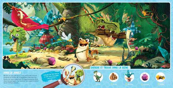 Gigantosaurus cherche et trouve