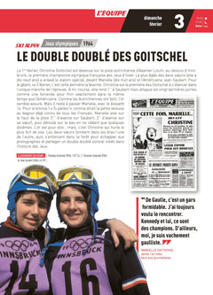 L'almanach de l'équipe