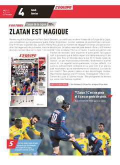 L'almanach de l'équipe