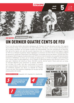 L'almanach de l'équipe