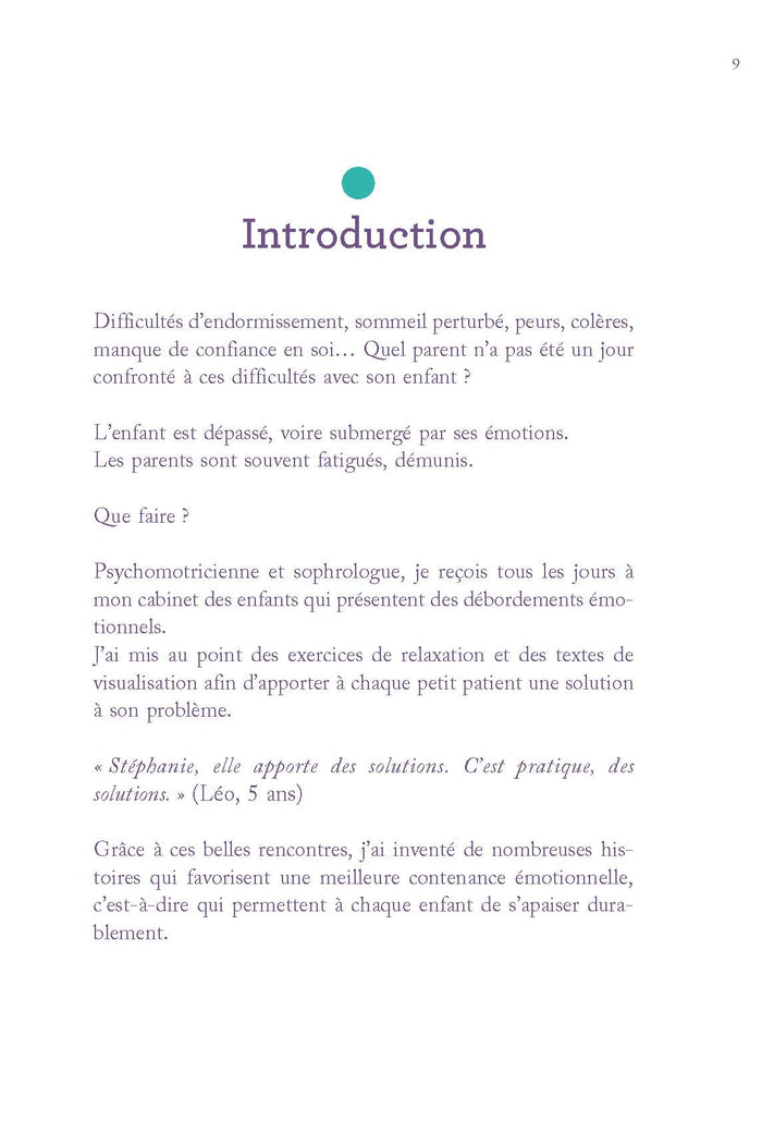21 jours de relaxation pour les enfants