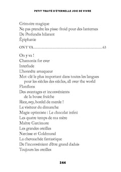 Petit traité d'éternelle joie de vivre