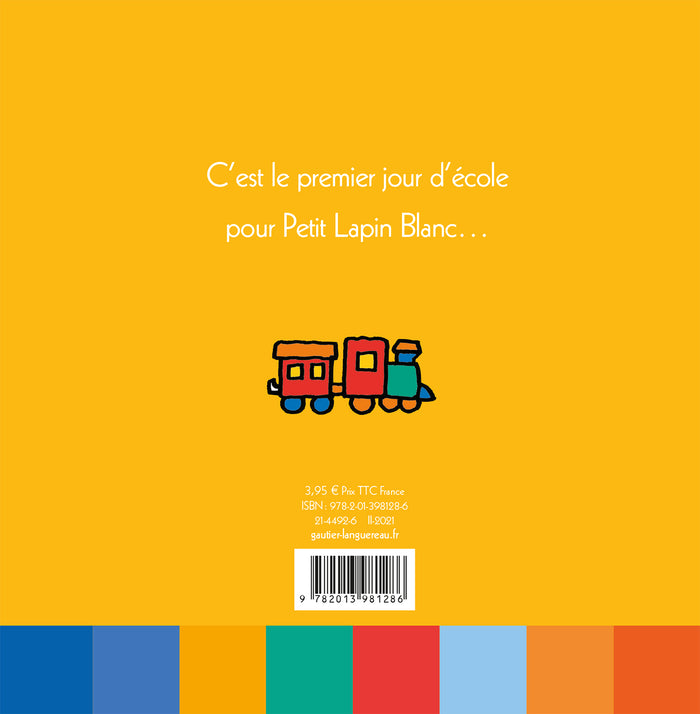 Petit Lapin Blanc à la maternelle