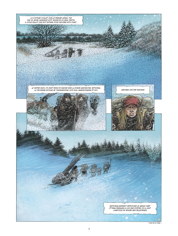 Le chasseur des hautes plaines de la Saskatchewan