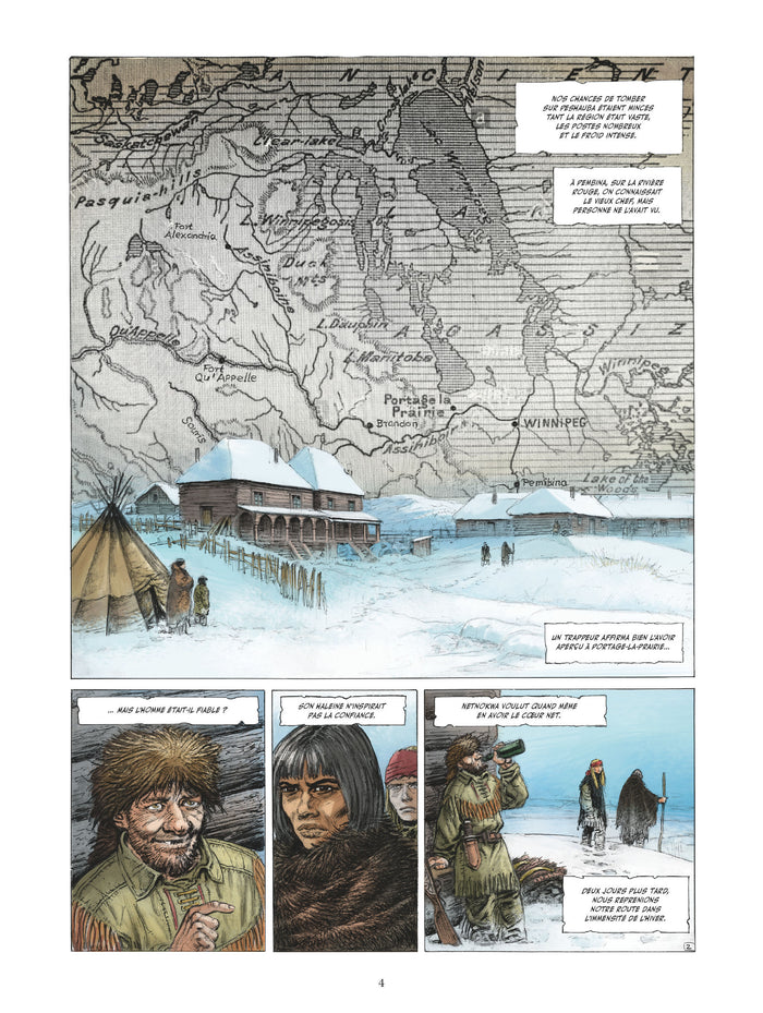 Le chasseur des hautes plaines de la Saskatchewan