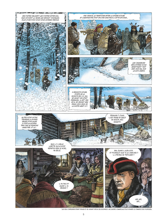 Le chasseur des hautes plaines de la Saskatchewan