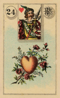 Grand tableau Lenormand cartes oracles