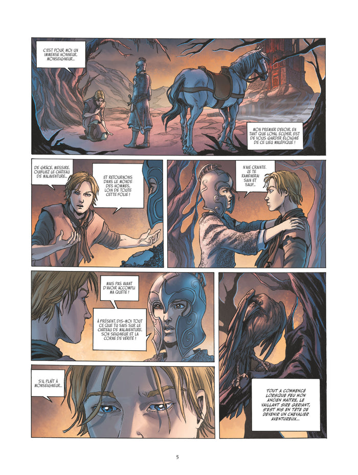 Olwen, fille d'Arthur - La Corne de Vérité