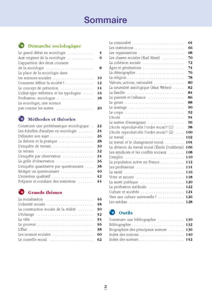 La sociologie - Repères pratiques