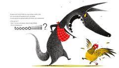 Le loup à grande bouche