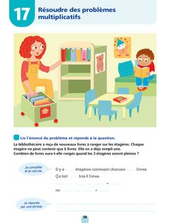 Mon cahier de problèmes de maths en images CP