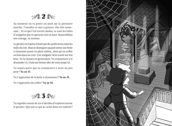 Tu es le héros du château oublié