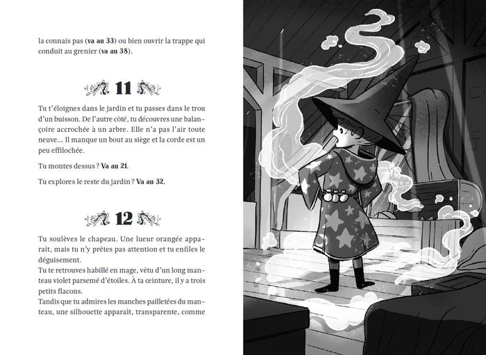 Tu es le héros du château oublié