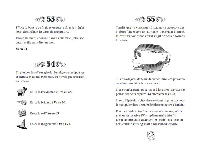 Tu es le héros du château oublié