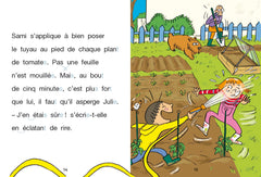 Sami et Julie jardinent