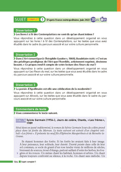 Annales ABC du Bac 2023 - Français 1re