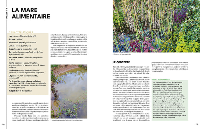 La forêt gourmande - Concevoir son jardin-forêt - 20 projets inspirants de 10 m2 à 10 ha