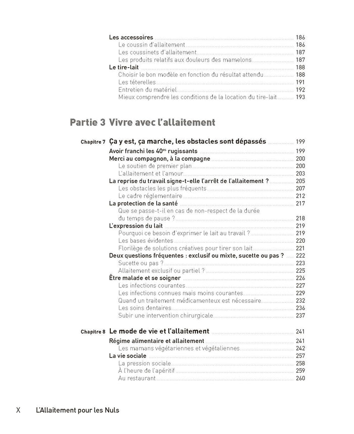 L'allaitement pour les nuls, grand format