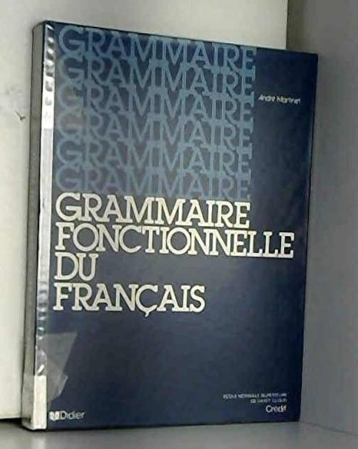 la grammaire fonctionnelle du français