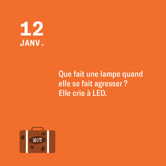 Calendrier Jour après Jour - Jeux de mots