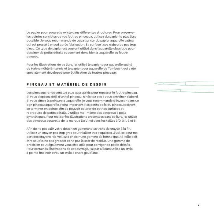 Dessins au feutre aquarelle en 5 étapes