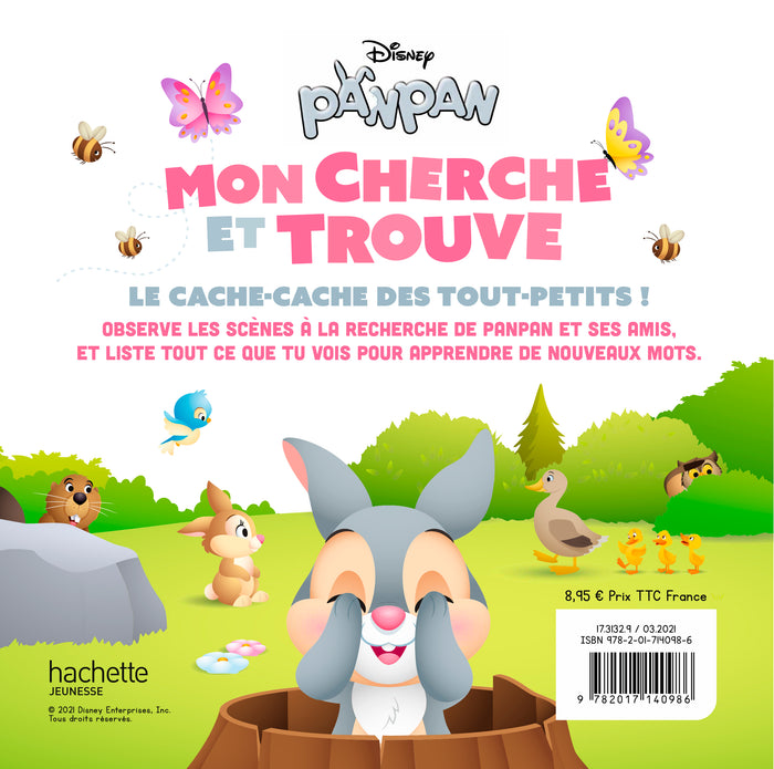 Mes premiers imagiers - Mon cherche et trouve Panpan