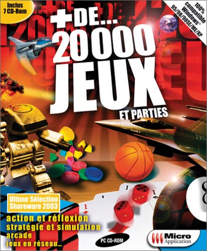Plus de 20 000 Jeux et parties (shareware)