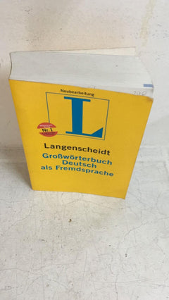 Langenscheidt Großwörterbuch Deutsch als Fremdsprache