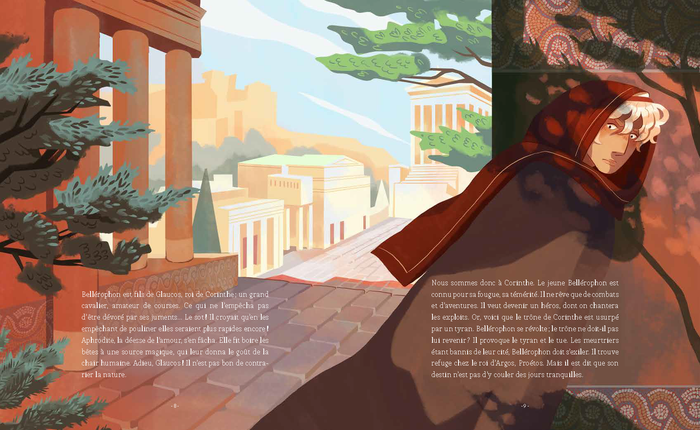 Zeus raconte : Pégase et Bellérophon terrassent la Chimère