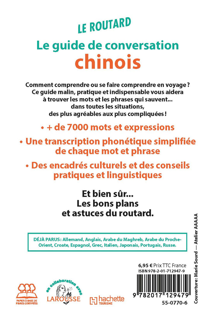 Le Routard guide de conversation chinois