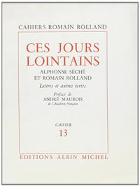Ces jours lointains
