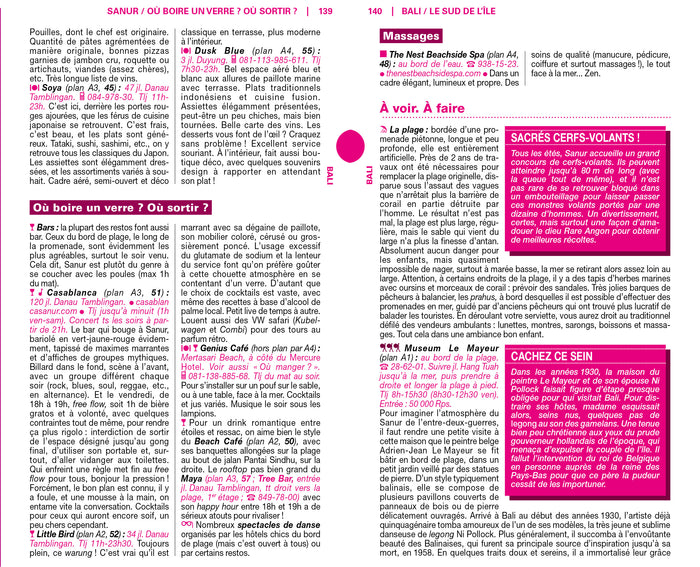 Guide du routard Bali, Lombok + Borobudur, Prabanan et les volcans de Java 2017/18