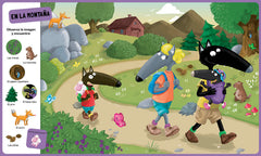 P'tit Loup - Cherche et trouve - Vive les vacances !