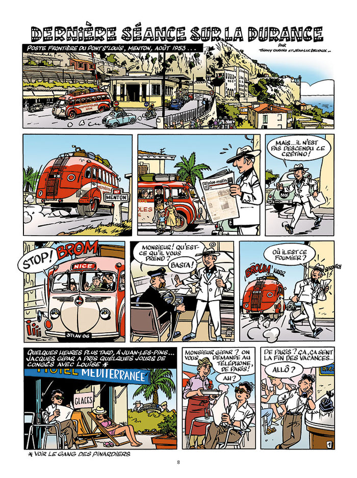 Une aventure de Jacques Gipar, Tome 3 : Une 2CV pour Luciano