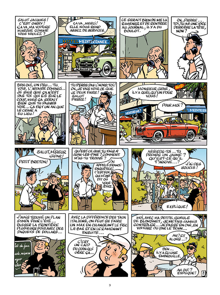 Une aventure de Jacques Gipar, Tome 3 : Une 2CV pour Luciano