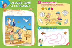 100 jeux de vacances - Sami et Julie - De la Moyenne à la Grande Section - Cahier de vacances 2025