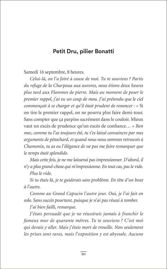 La possibilité du vide