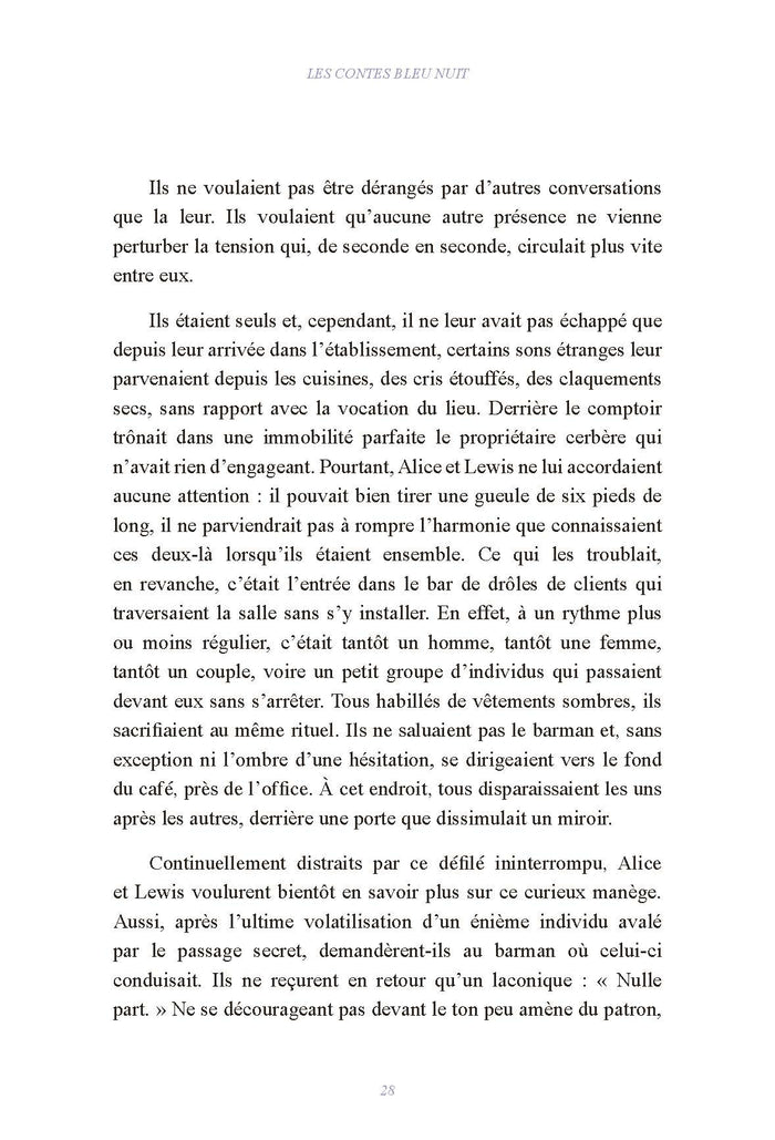 Les contes bleu nuit