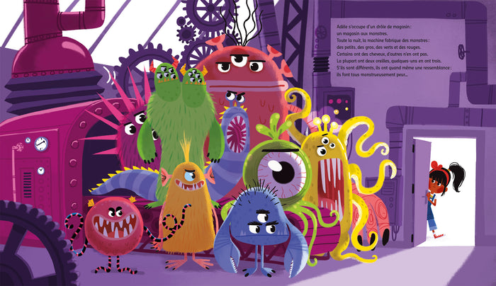 Adèle et le magasin aux monstres